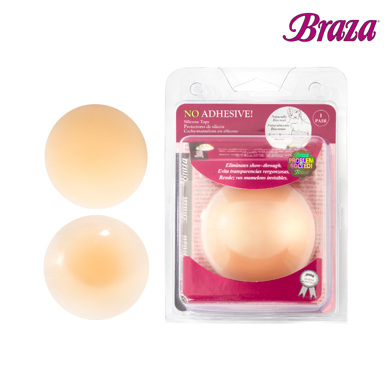 BRAZA NO ADHESIVE SILICONE TOP