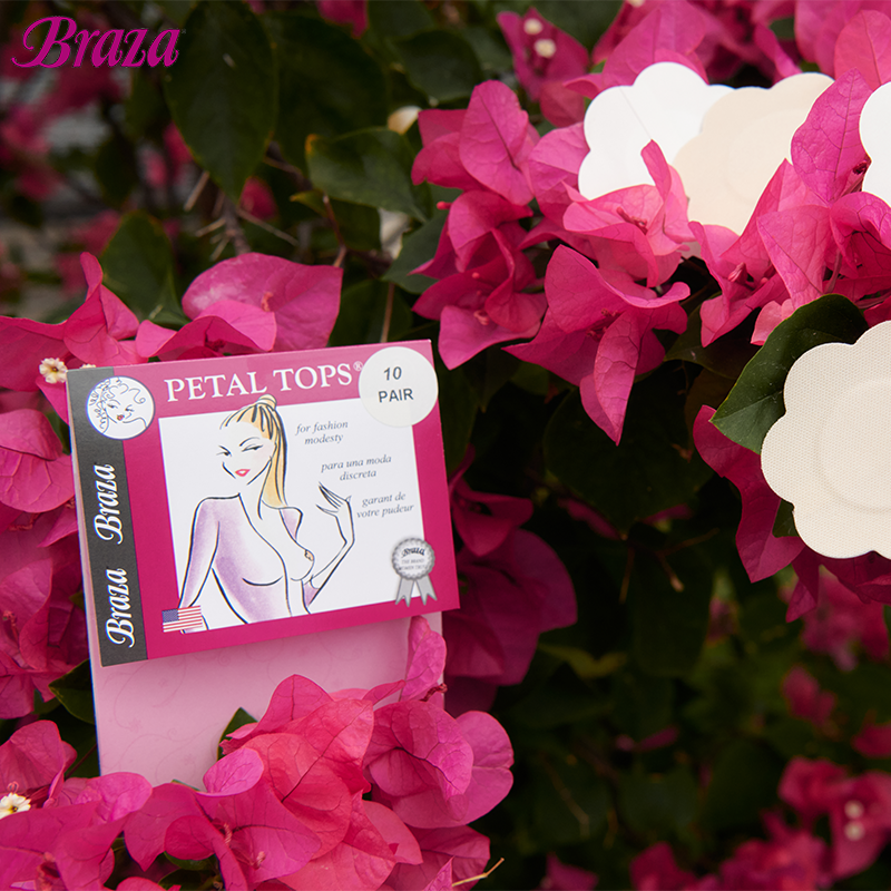 BRAZA PETAL TOPS 5PR DISPOSABLE