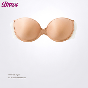 Braza Strapless Angel Backless Reusable Adhesive Bra