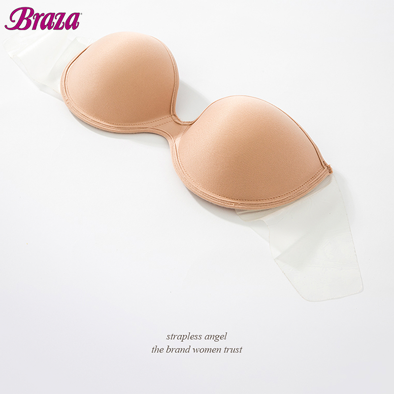 Braza Strapless Angel Backless Reusable Adhesive Bra