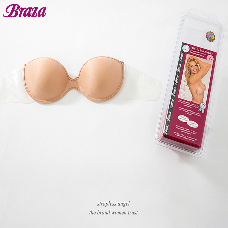 Braza Strapless Angel Backless Reusable Adhesive Bra