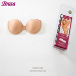 Load image into Gallery viewer, Braza Strapless Angel Backless Reusable Adhesive Bra
