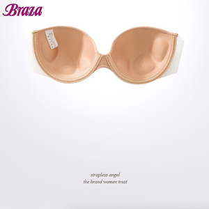 Braza Strapless Angel Backless Reusable Adhesive Bra